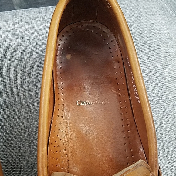 Allen Edmonds Cavanaugh Brown / Walnut penny loafers - men's size 11.5D - Picture 3 of 11